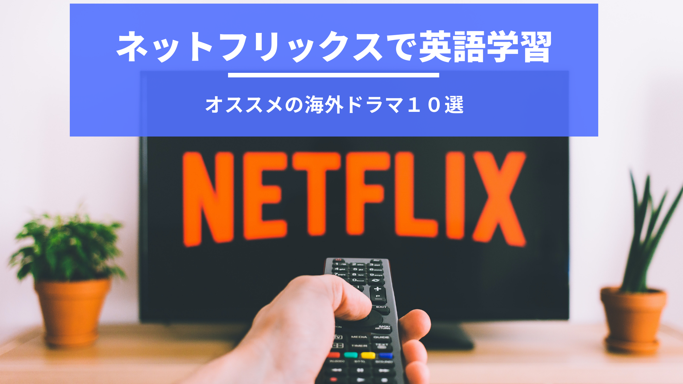 Netflixで英語学習 オススメの海外ドラマ10選 Netflixで英語学習 オススメの海外ドラマ10選