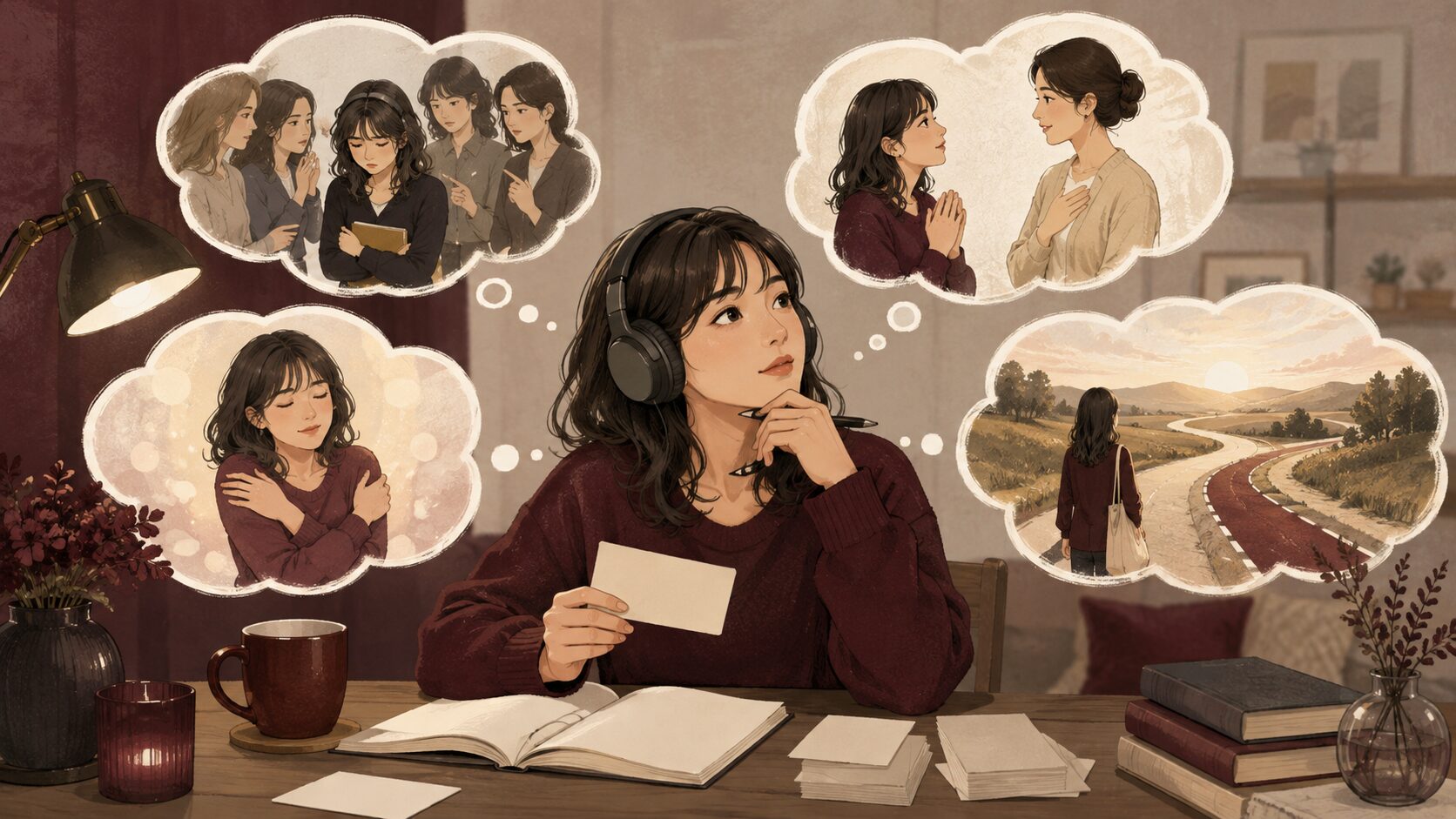 Easy on Meで英語を学ぶイラスト