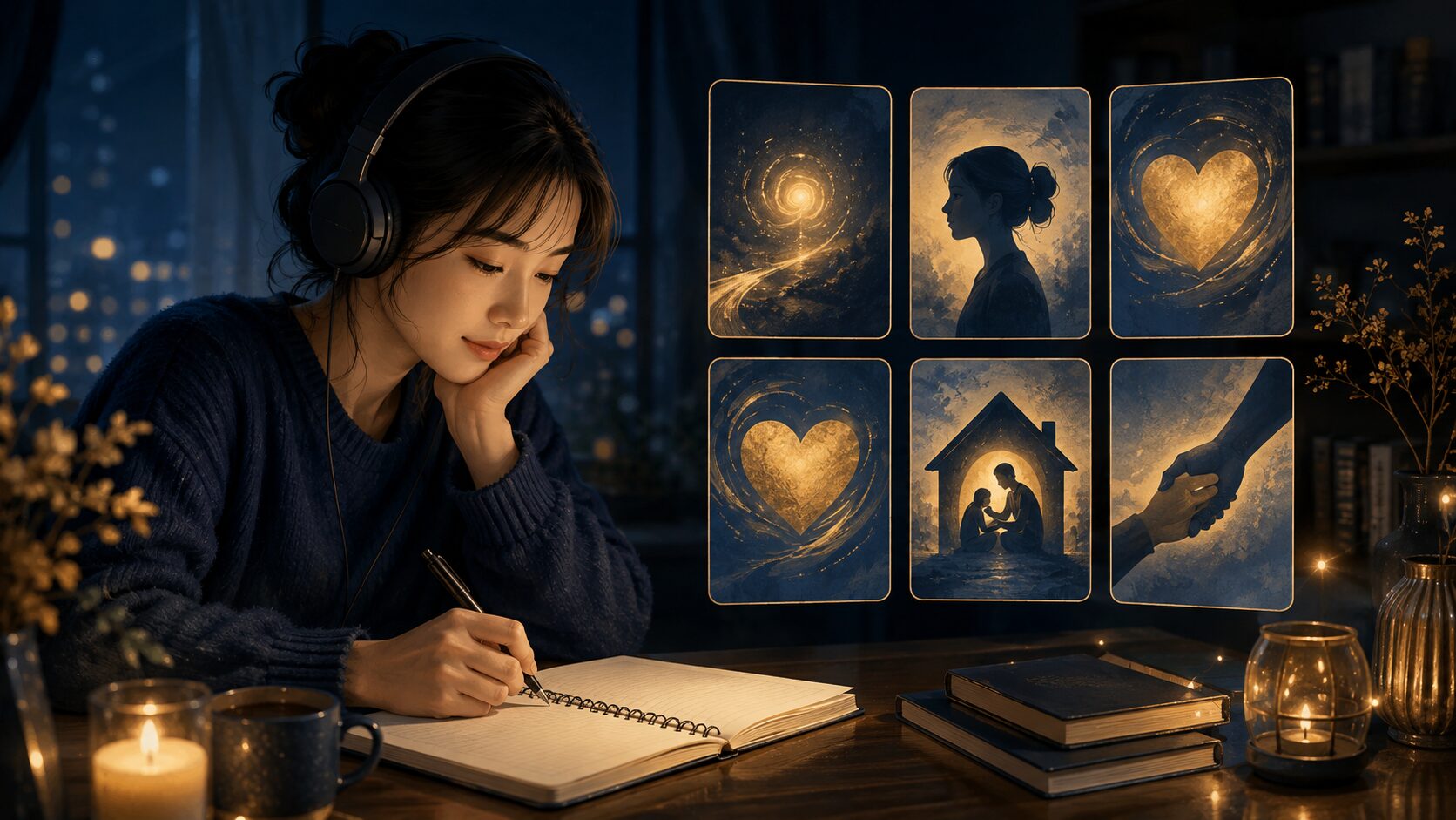 Make You Feel My Loveで英語を学ぶイラスト