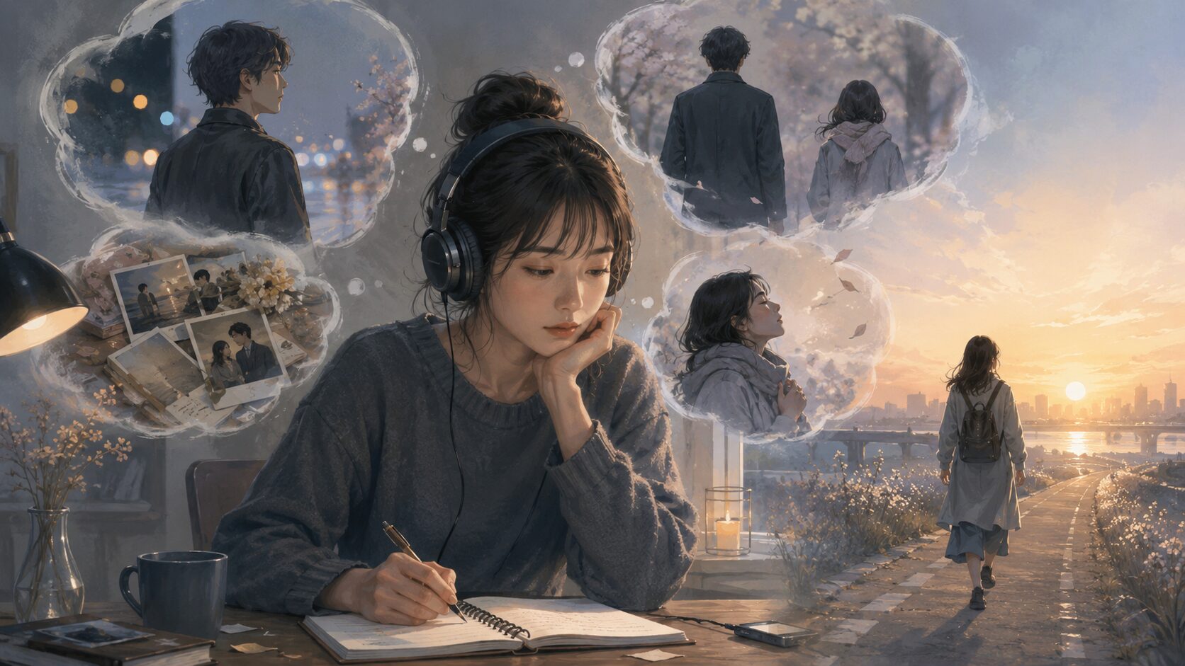 Someone Like Youで英語を学ぶイラスト