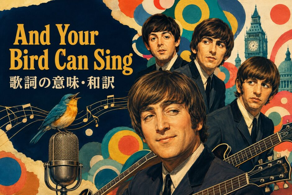 ビートルズ「And Your Bird Can Sing」歌詞の意味・和訳のアイキャッチ