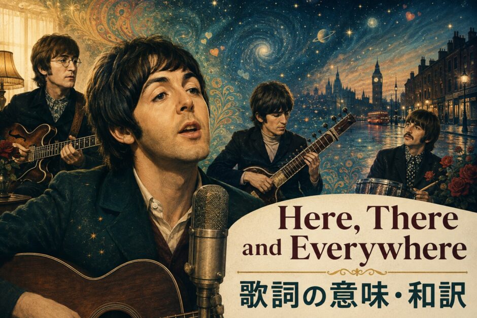 ビートルズ「Here, There and Everywhere」歌詞解説アイキャッチ