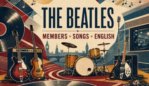 ビートルズとは？メンバー4人・代表曲23選・英語で学べる名曲一覧