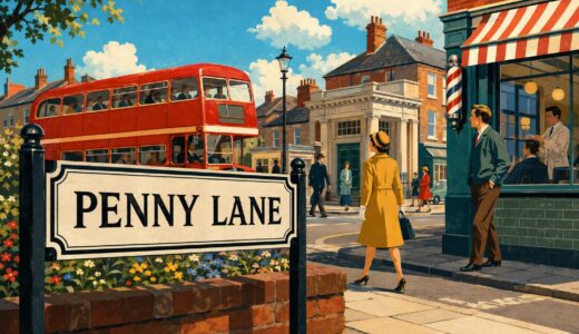 ビートルズ「Penny Lane」歌詞の意味・和訳｜ペニーレインはどこ？英語文法も解説
