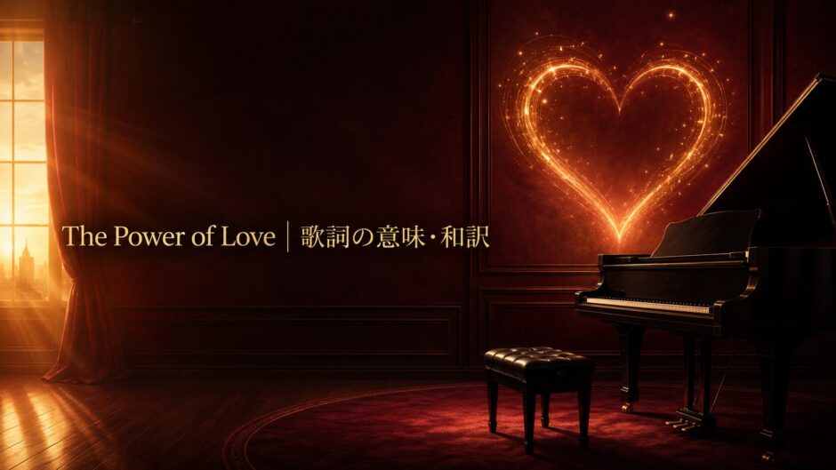 セリーヌ・ディオン The Power of Loveの歌詞解説アイキャッチ