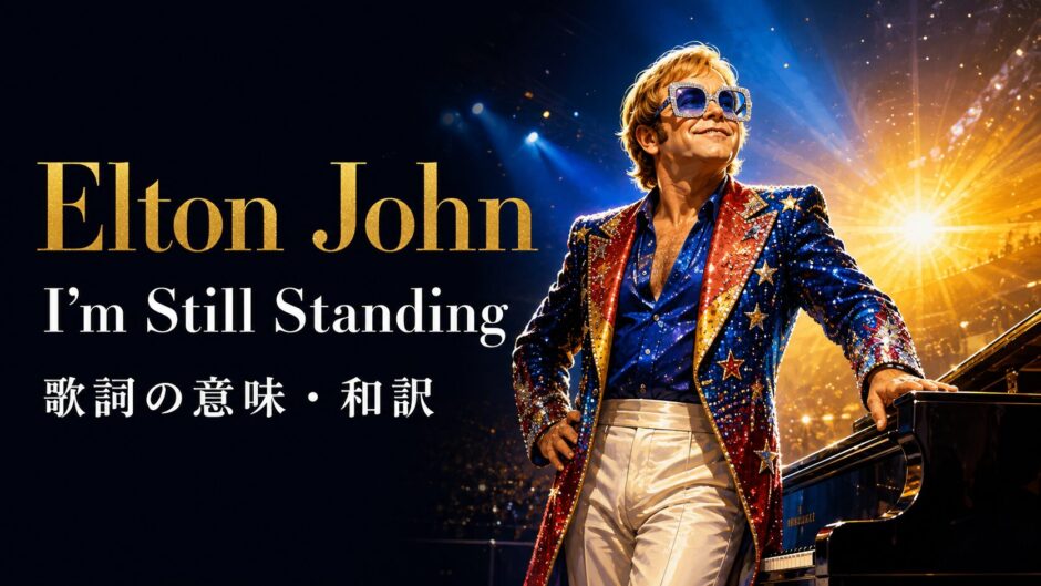 エルトン・ジョン「I’m Still Standing」歌詞の意味と和訳