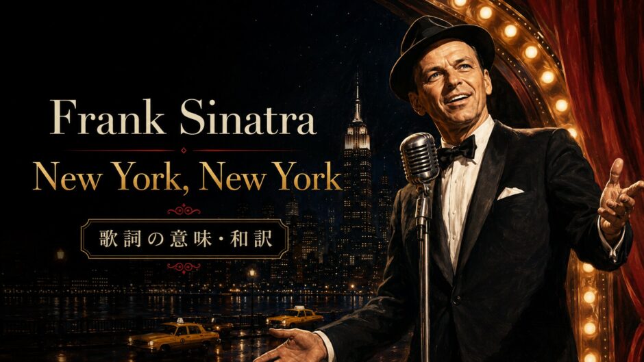 フランク・シナトラ「New York, New York」の歌詞の意味と和訳