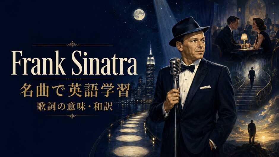 フランク・シナトラの名曲で歌詞の意味と英語を学ぶ特集