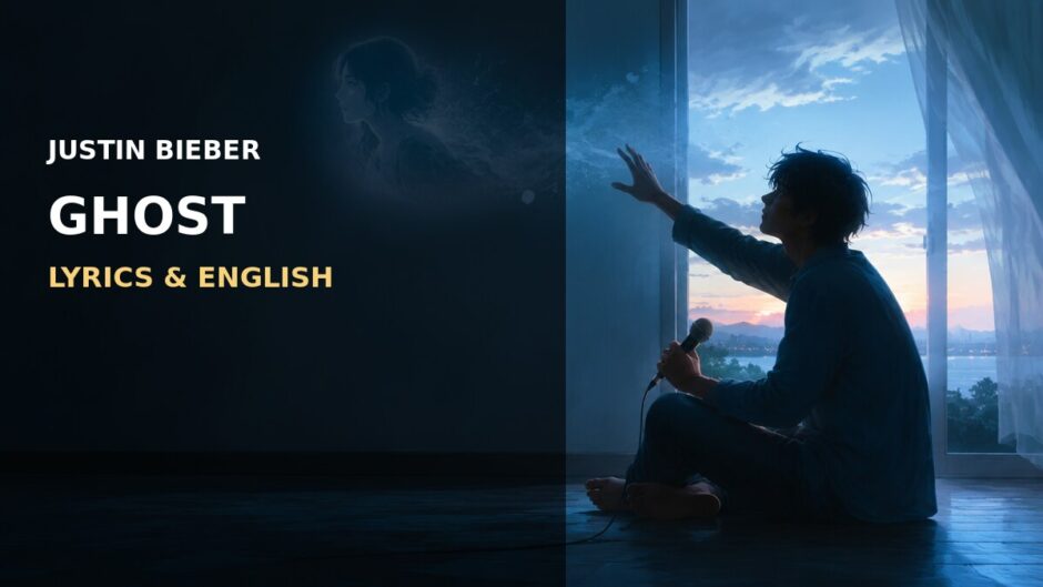 ジャスティン・ビーバー「Ghost」歌詞の意味と英語学習