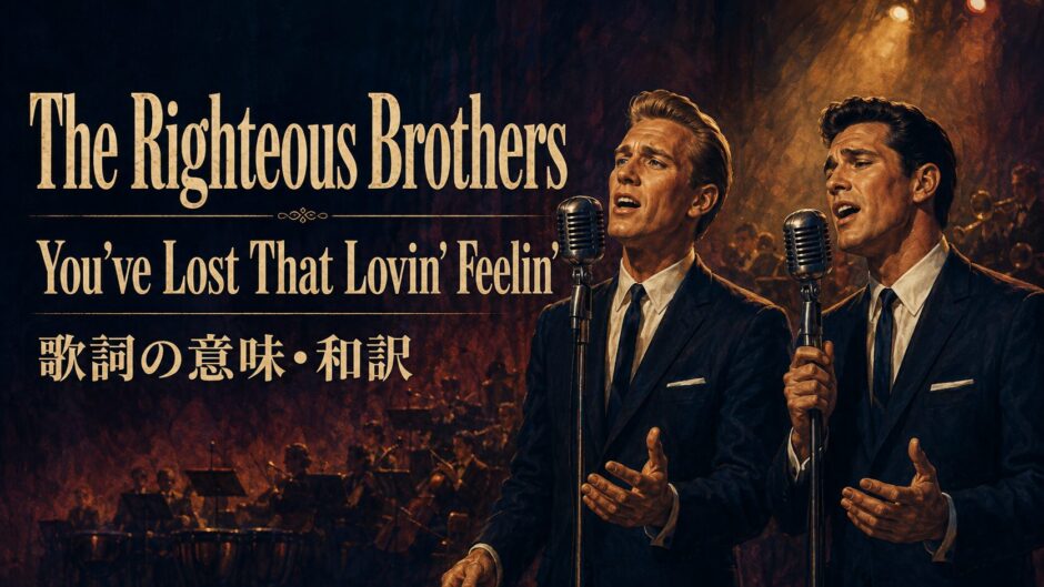 ライチャス・ブラザーズ You've Lost That Lovin' Feelin' 歌詞の意味・和訳