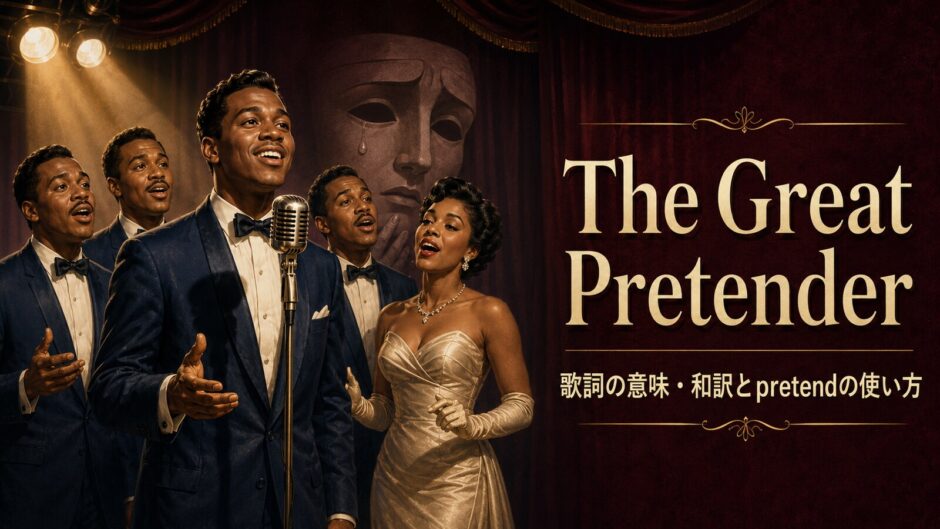 ザ・プラターズ「The Great Pretender」で英語学習