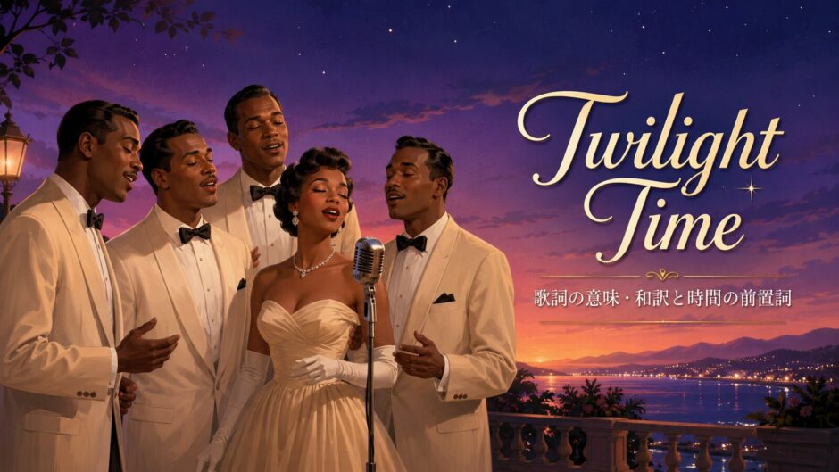 ザ・プラターズ「Twilight Time」で英語学習