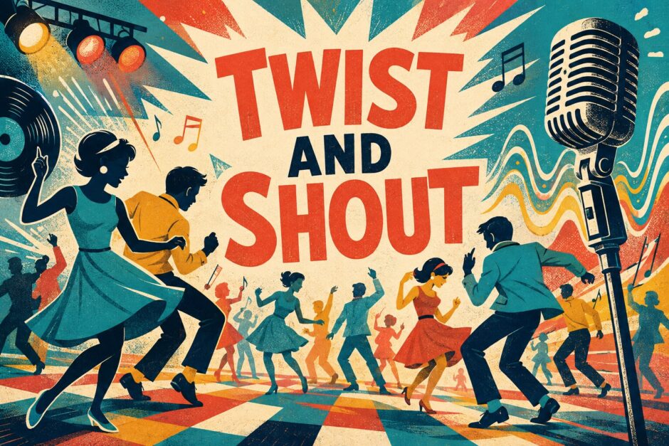 Twist and Shoutの歌詞の意味を英語学習する記事のアイキャッチ