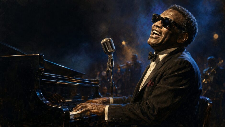 レイ・チャールズの名曲で英語を学ぶ特集イメージ
