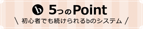 ５つのポイント