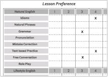 LessonPreference