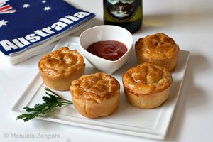 Aussie tucker’ meat pies