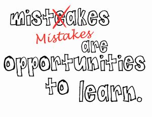 making mistakes by laura