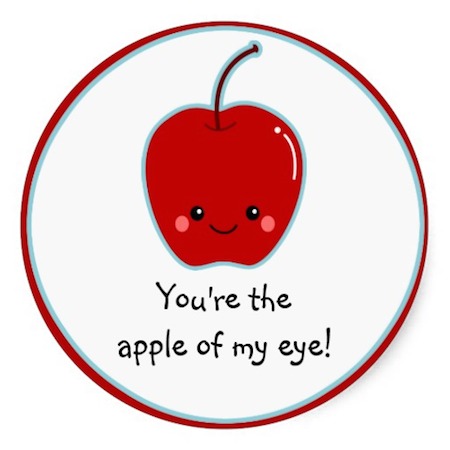 apple of my eye