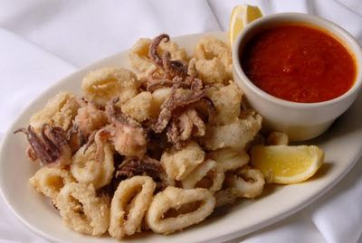 Fried calamari