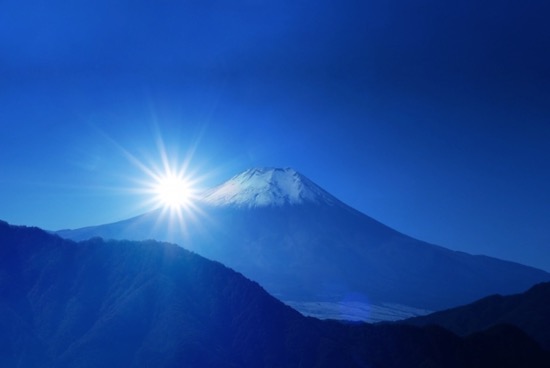 インスタ映えする富士山