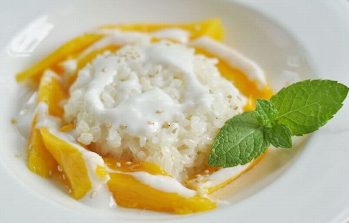 Mango with sticky rice