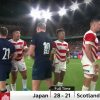 日本対スコットランド・ラグビーワールドカップ