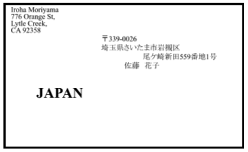 英語で住所を書く方法とは？