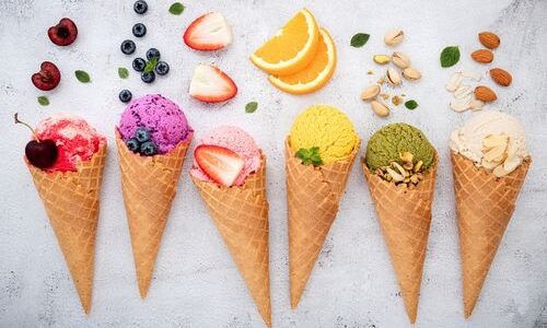 Homemade Ice cream by Peter