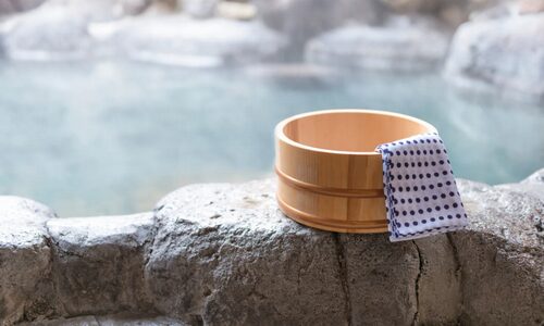 Japanese Onsen by Rachel