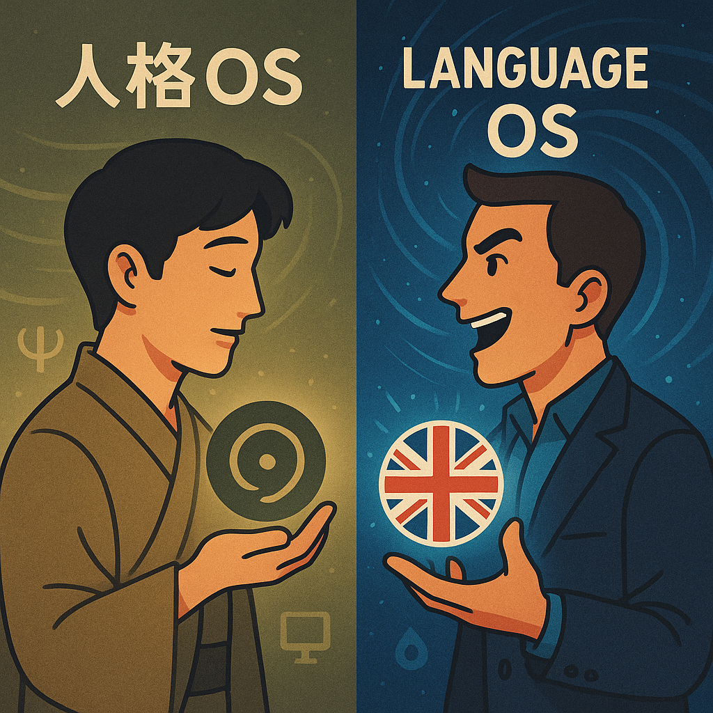 言語には人格の型