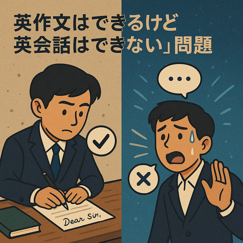 「英作文はできるけど英会話はできない」問題