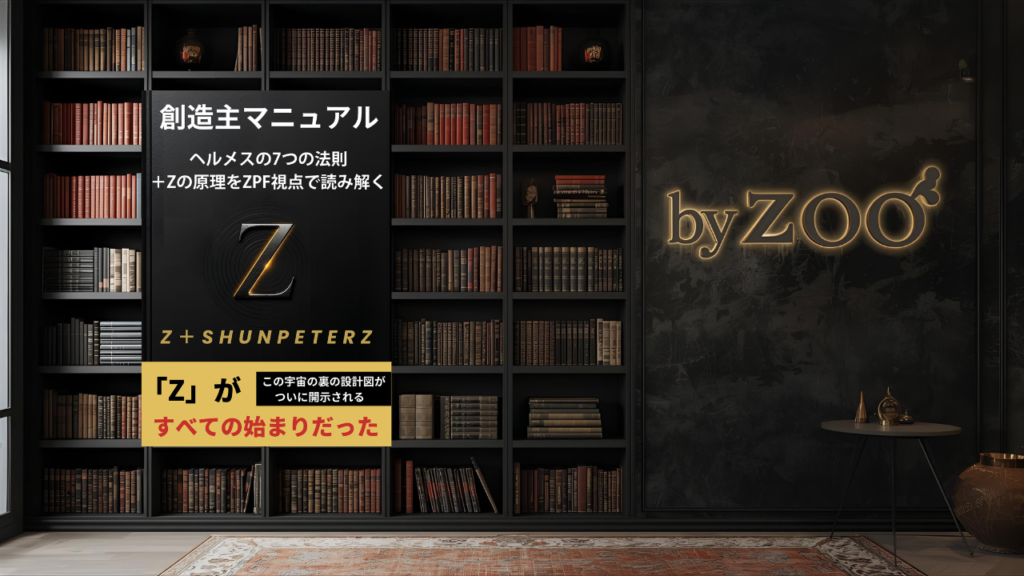 創造主マニュアル: ヘルメスの法則 × ZPF視点で読み解く宇宙の設計図 ─ 意識と現実創造の本質を統合的に解き明かす一冊が登場！