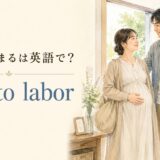 陣痛が始まるはgo into laborと表す