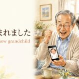 孫が生まれましたはWe have a new grandchild