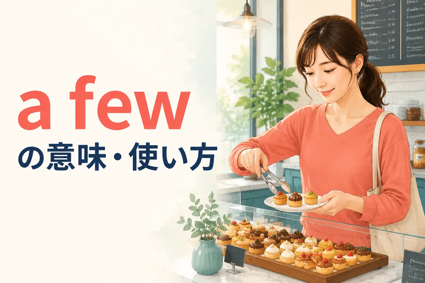a fewの意味は？few・a little・someとの違いと使い方・例文
