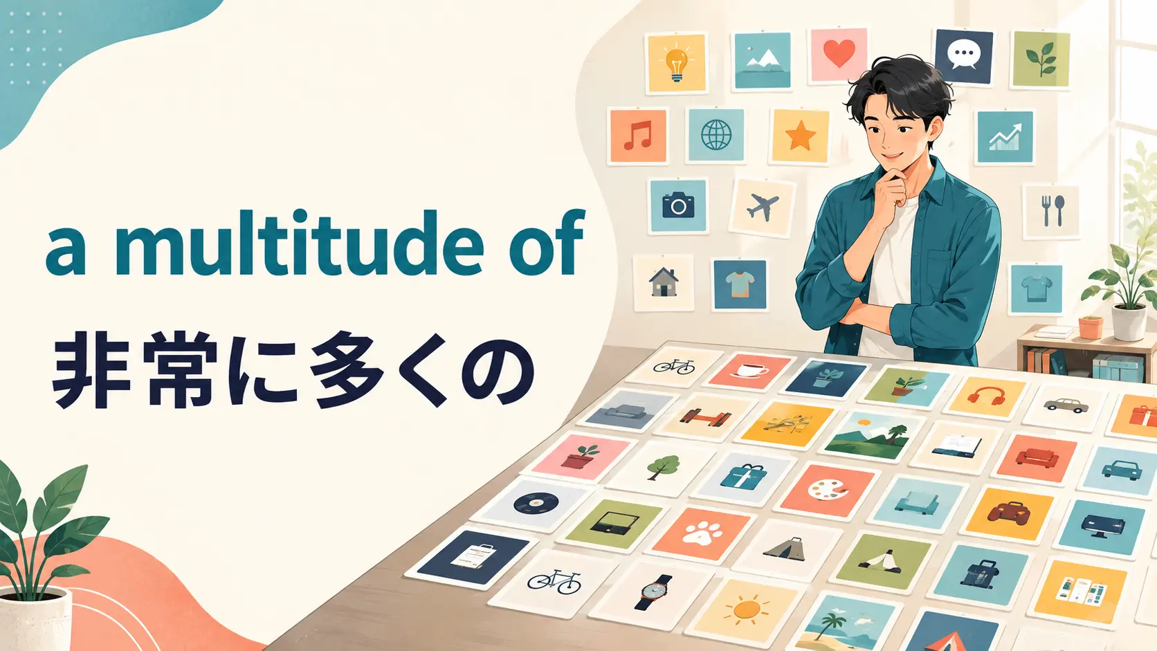a multitude ofの意味は？many・a large number ofとの違いと使い方