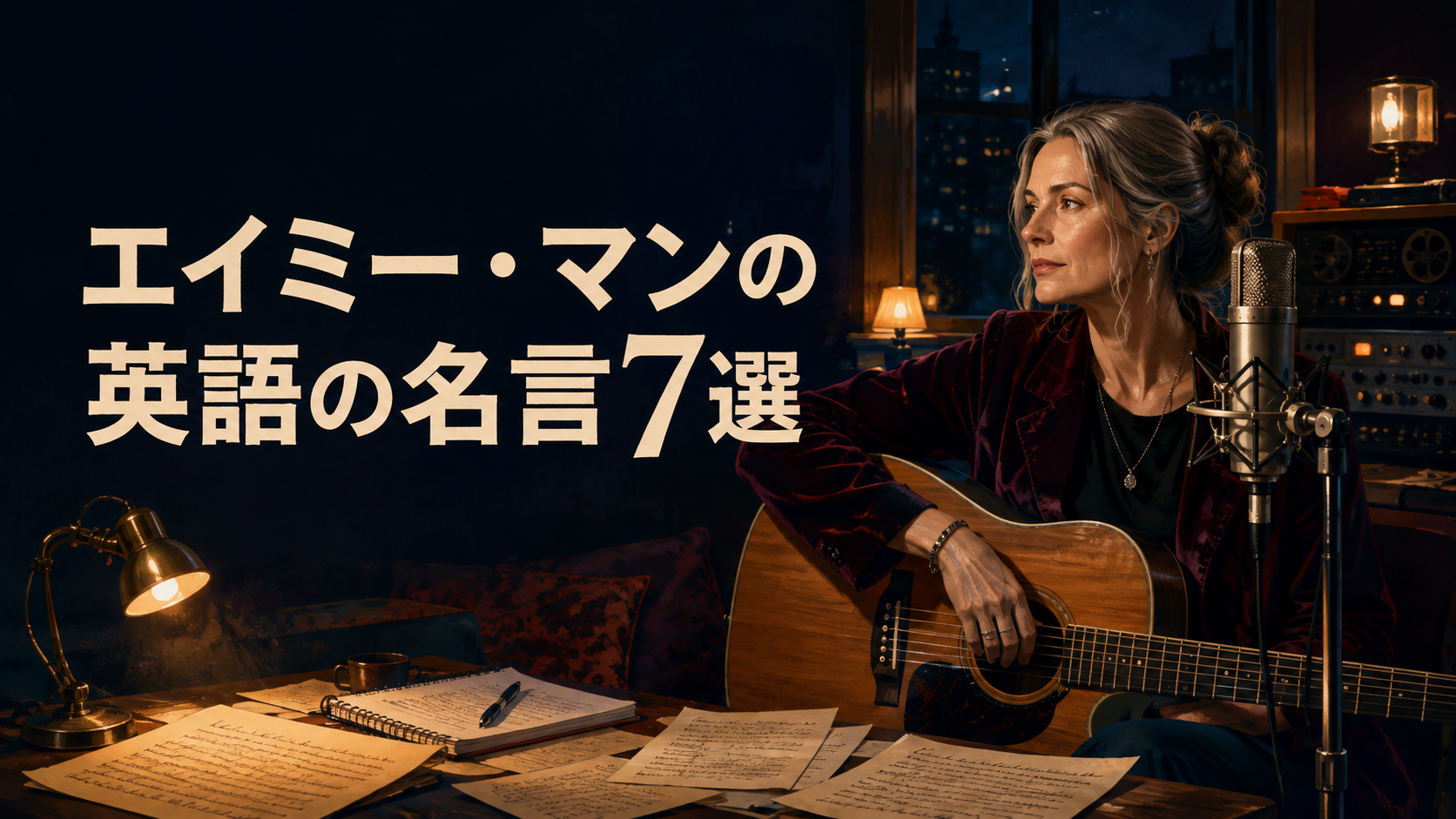 エイミー・マンの英語の名言7選