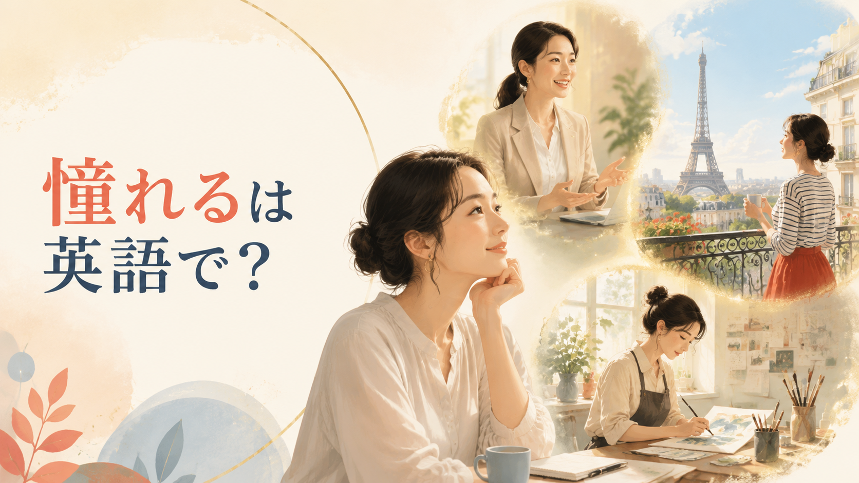「憧れる」は英語で?look up to・admire・dream of・want to be likeの違い