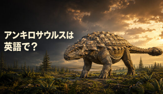 アンキロサウルスは英語で？Ankylosaurusの発音・名前の意味と尾のこん棒