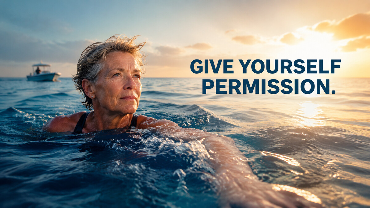 Give yourself permission アネット・ベニングの英語の名言