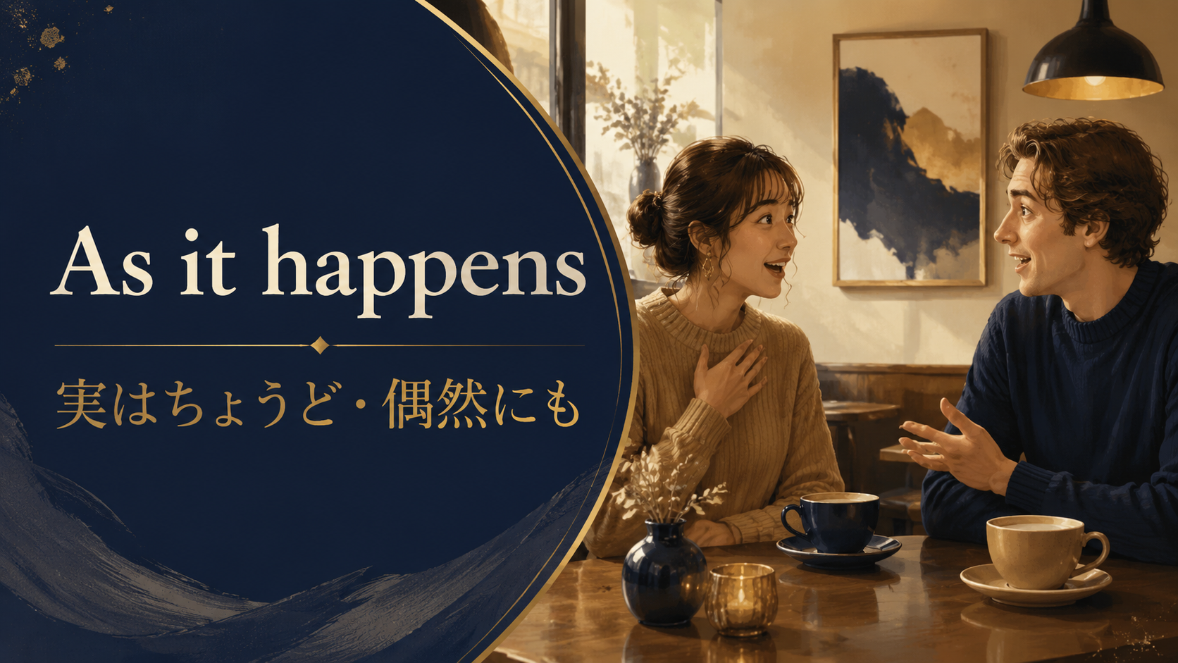 As it happens(実はちょうど・偶然にも)のアイキャッチ