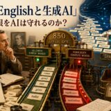 生成AIがBasic Englishの850語制限を守れるか検証するイメージ