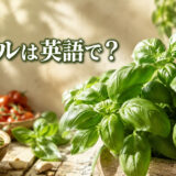 バジルは英語でbasil｜発音と種類を解説
