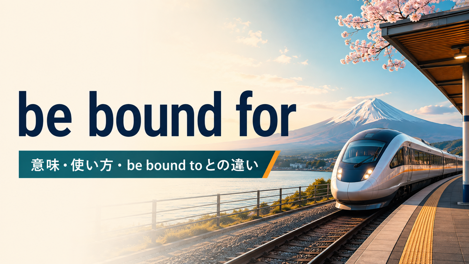 be bound forの意味・使い方とbe bound toとの違いを解説するアイキャッチ画像