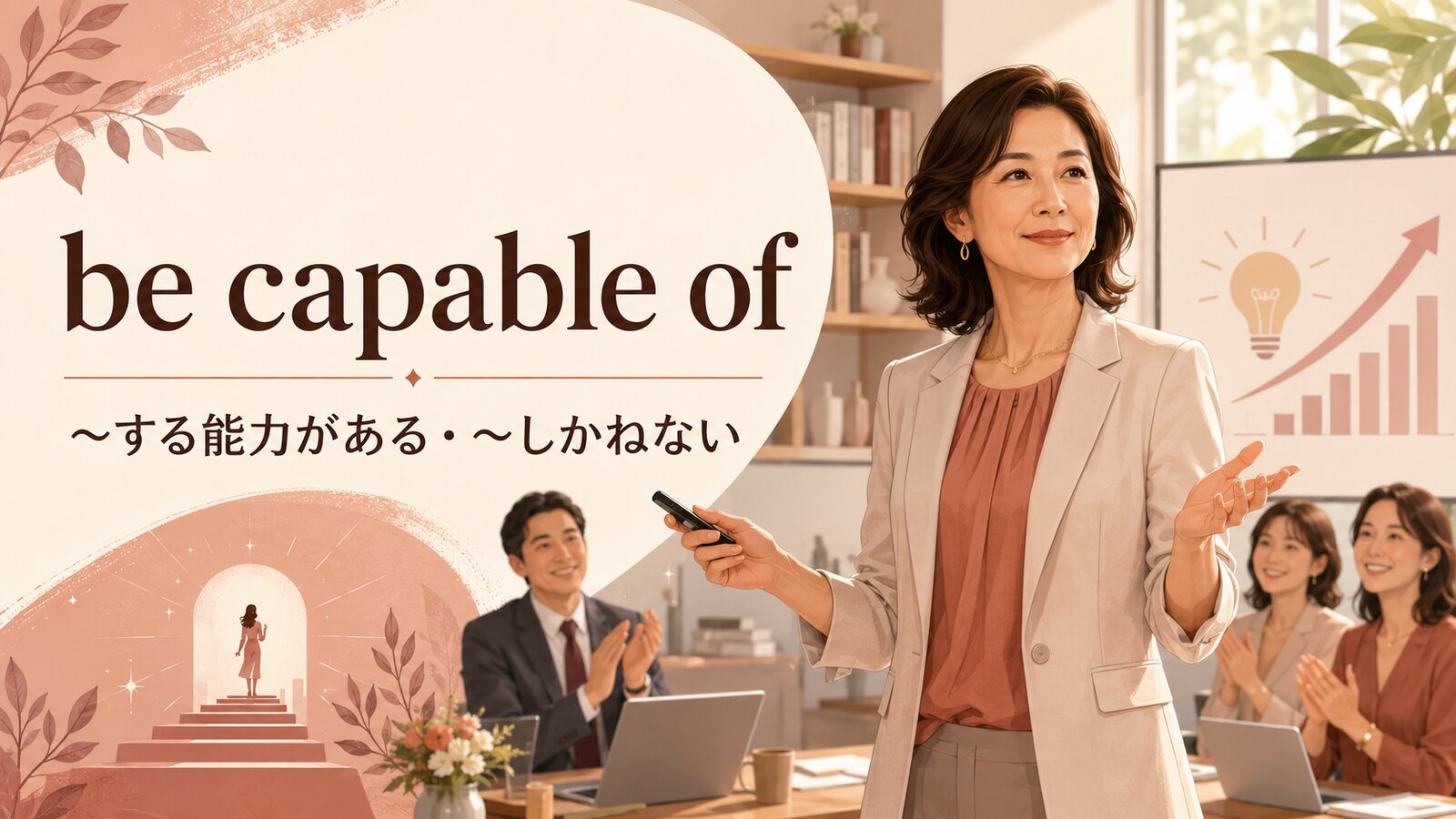 be capable ofの意味は？can・be able toとの違いと使い方