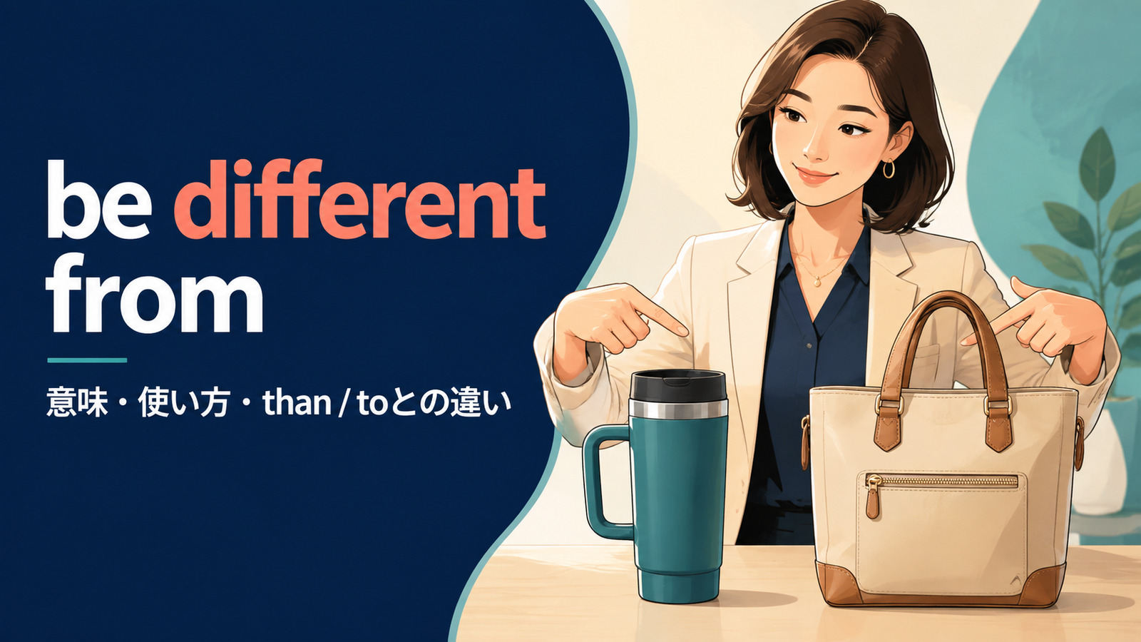 be different fromの意味は？different than・different toとの違いと使い方