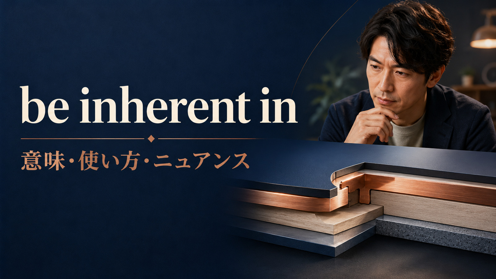 be inherent inの意味は？使い方とintrinsic・built intoとの違いを例文解説