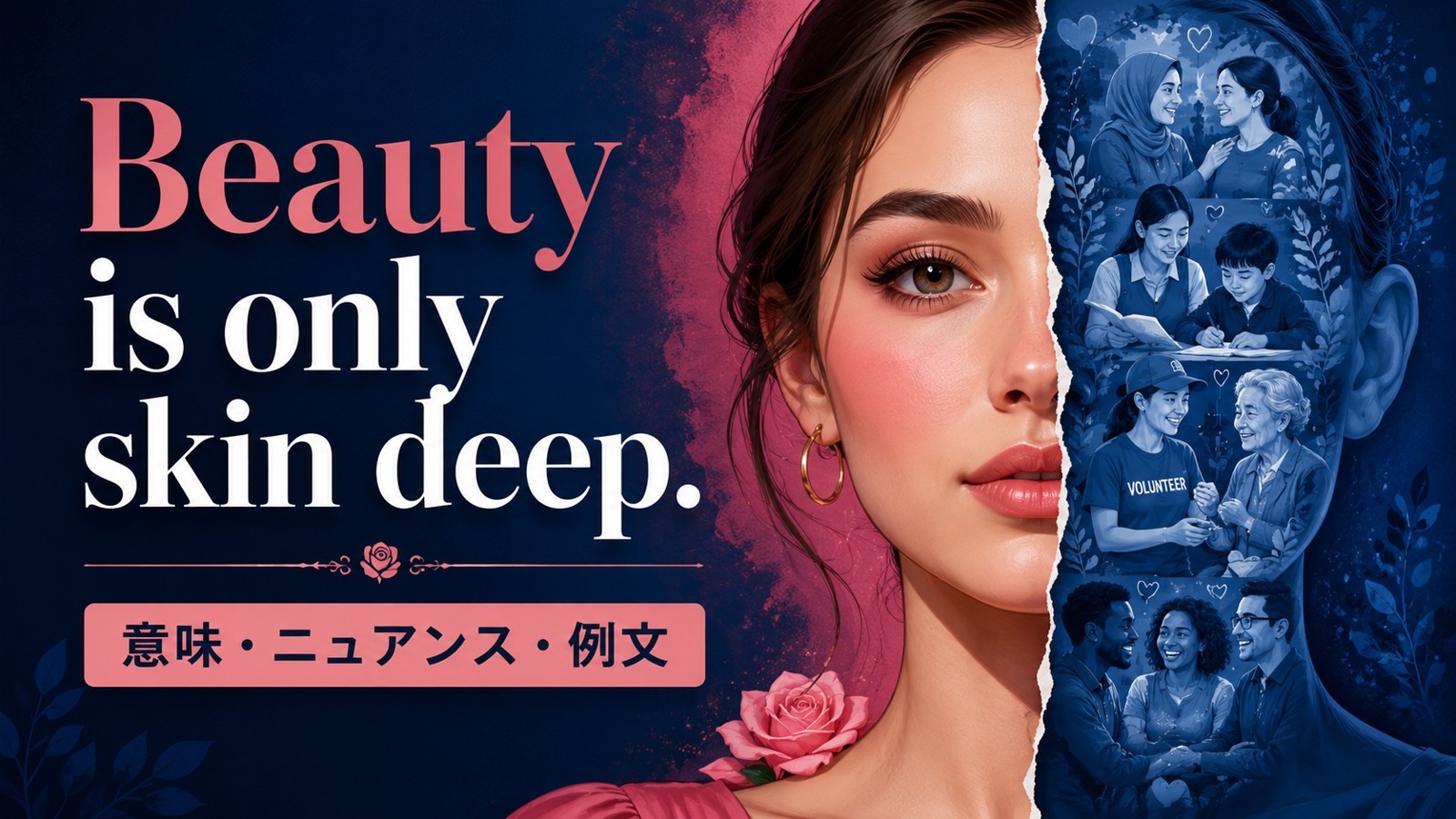 Beauty is only skin deep.の意味は？使い方・ニュアンスと例文