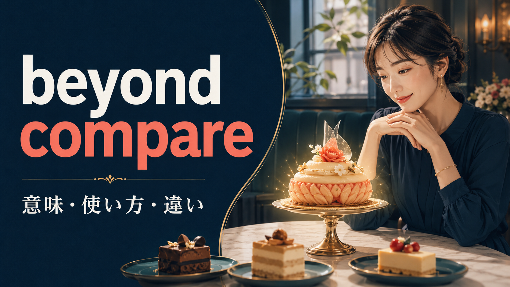 beyond compareの意味は？「比類のない」の使い方と類似表現との違い